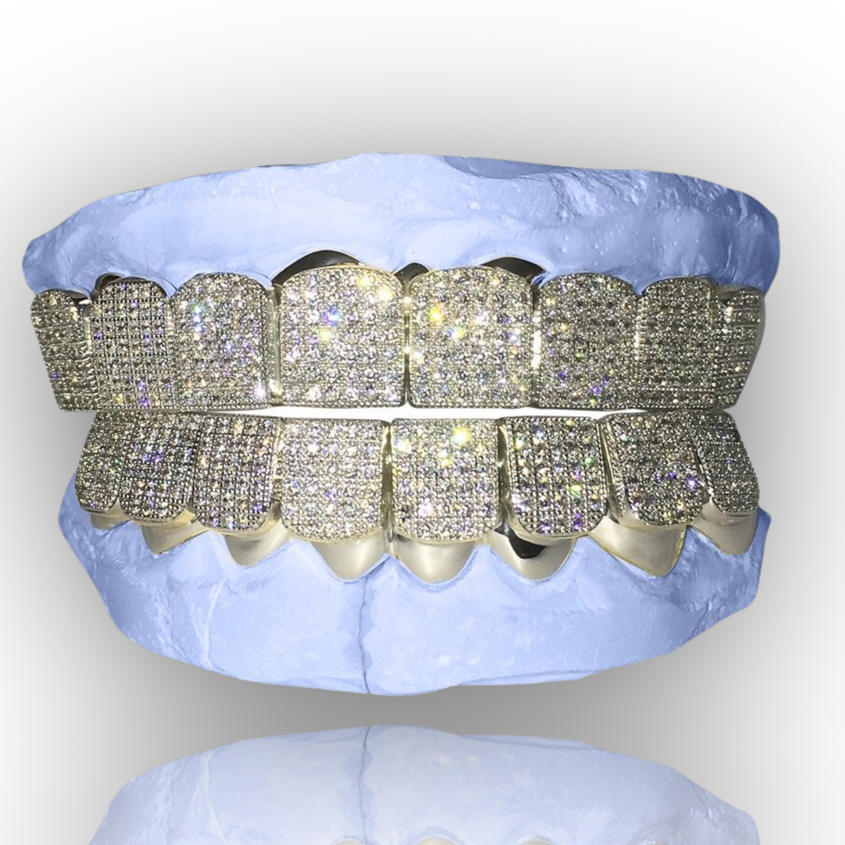 Custom fit iced deals out grillz