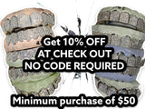 Custom 8 Top & 8 Bottom Medusa Engraved Teeth Solid Gold Grillz
