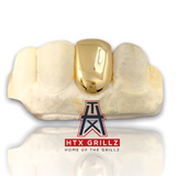 Custom 1 Single Individual Silver Or  Gold Tooth Grillz