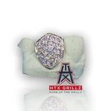 Custom 1 Single Iced Out VVS Diamond Clarity Individual Gold Cap