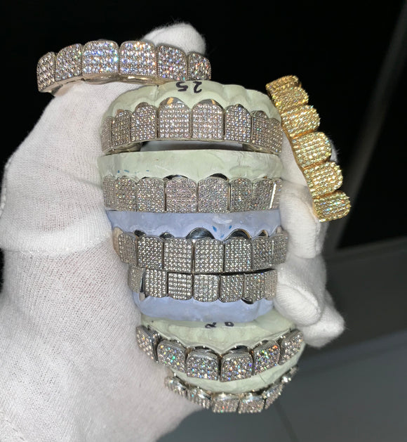 Iced Out Cz Block Grillz