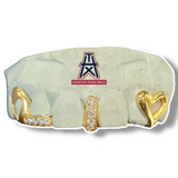 Custom Heart Open Face & Iced Bar with Iced Gap & Heart Cutout Grillz