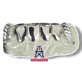 Custom 6pc Diamond Cut with Heart Open Face