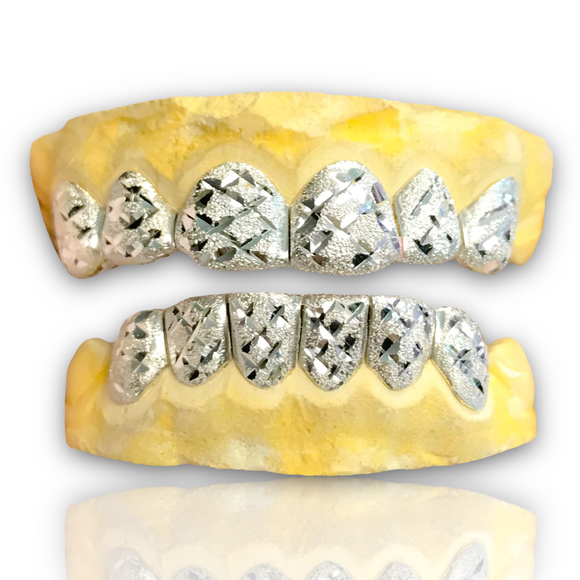 Grillz 8 Dents Diamant PermaCut - Yellow