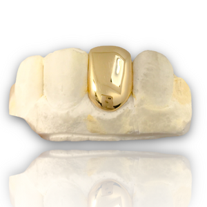Custom 1 Single Individual Silver Or  Gold Tooth Grillz